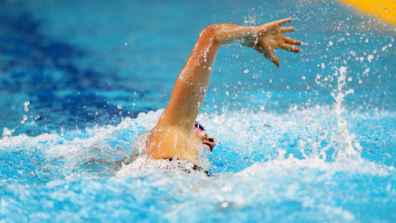 The history of front crawl swimming