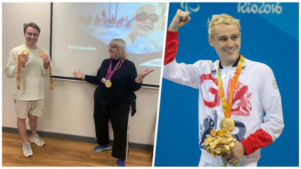 Paralympic Champion Ollie Hynd on teaching swimming back where it all began