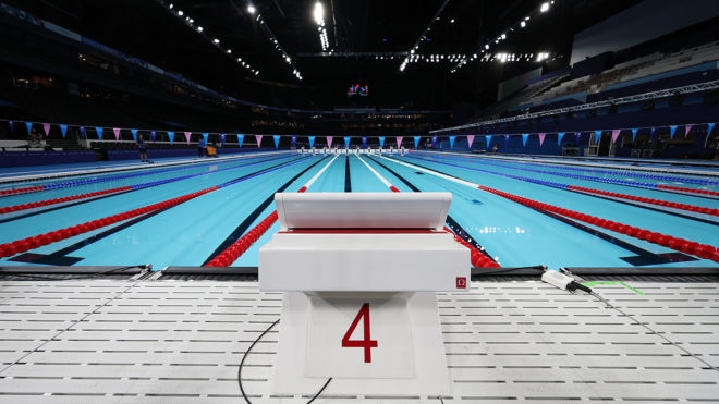 Where can I watch the Paris 2024 Olympic Games aquatic action?