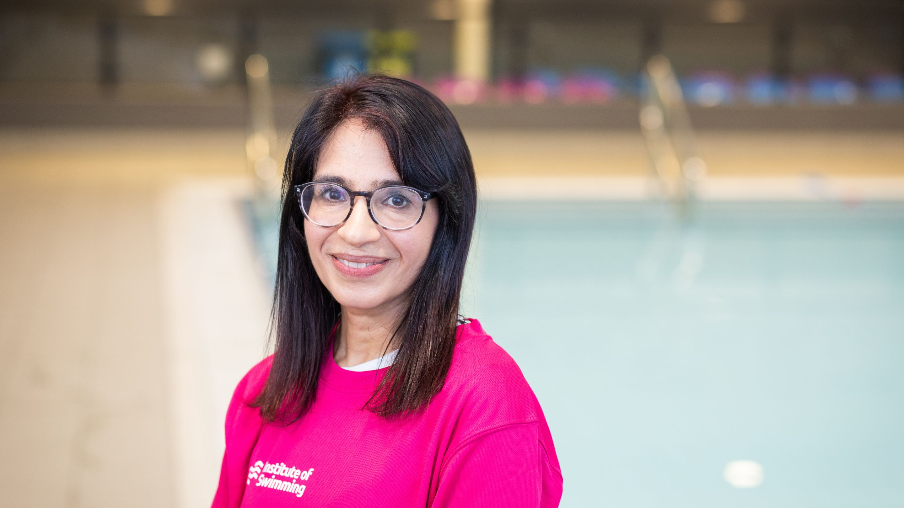 Shabana retrained to teach women only swimming sessions in her community