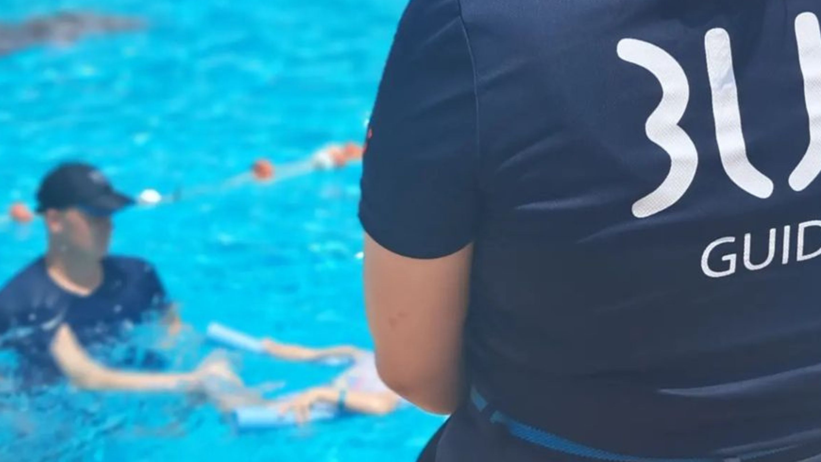 Henry is working in his Dream Job; Teaching Swimming Abroad
