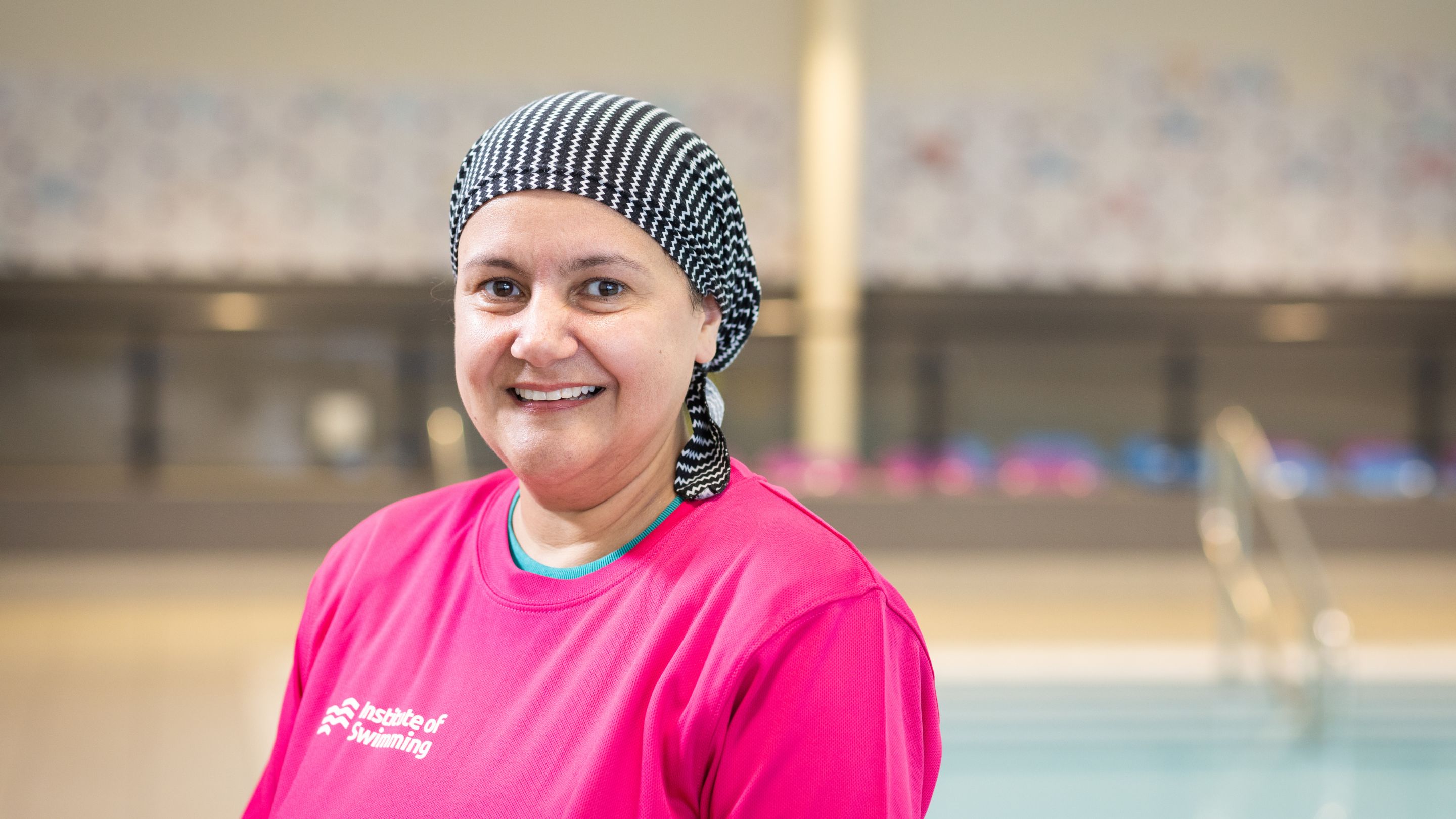 Monaka experienced the health benefits of swimming and wanted inspire others in her community